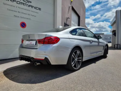 Installation et Fourniture Silencieux REMUS et Éléments Maxton Design BMW 440i Drive F32 - ADP-Performance Marguerittes