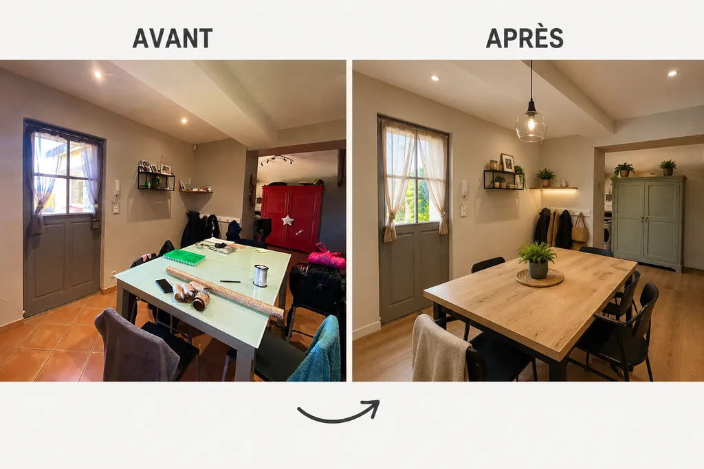 Rénovation de cuisine moderne avec extension de maison au Fousseret (31)