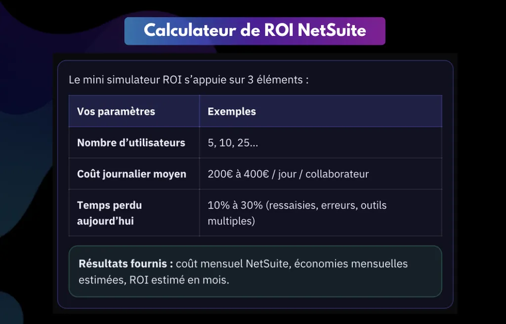 NetSuite + IA : ERP intelligent dès 15€/jour