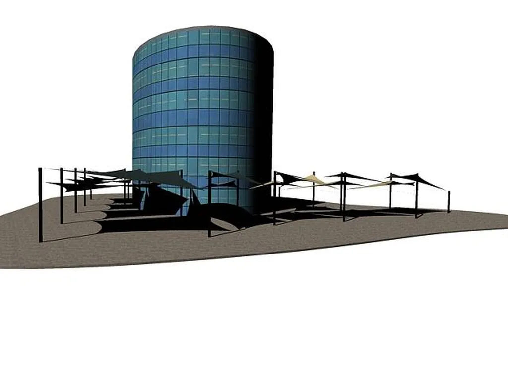 Projet Voile d'ombrage Marineland Antibes 