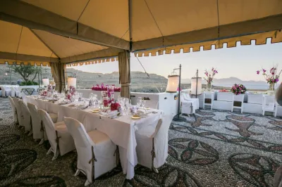 dîner de mariage hôtel lindos