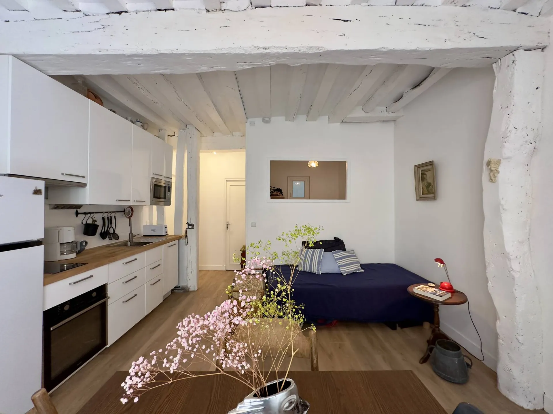 À vendre Studio lumineux de 27,35 m² au cœur de Dieppe.