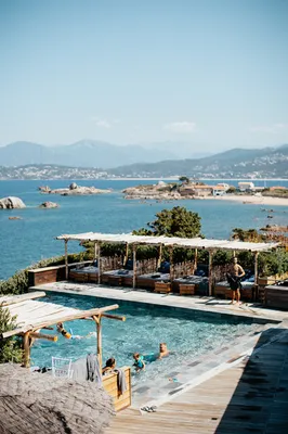 maison de luxe vue mer pour mariage chic corse