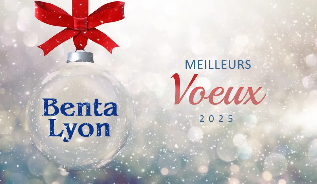 Benta vous présente ses meilleurs voeux pour 2025 !
