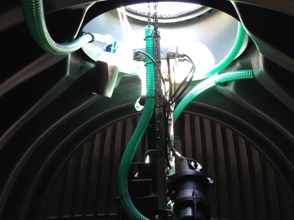 robot installé dans la micro-station d'une hôtel de luxe