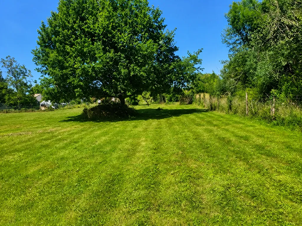 Terrain à bâtir de 2300 m² sur la commune de Saint Ciers d'Abzac, proche de Libourne et de ses commerces et commodités 