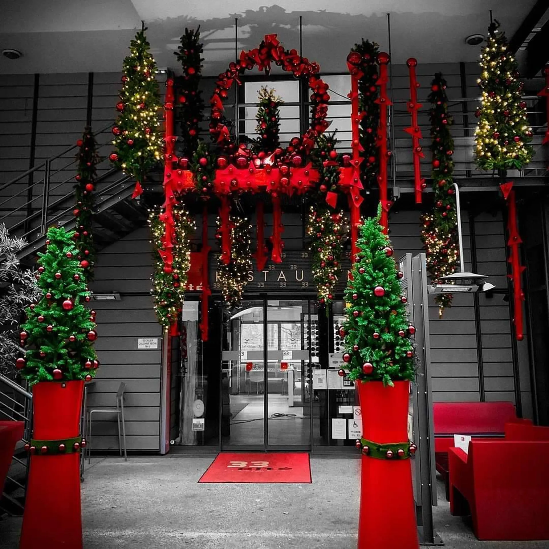 Décoration de l'entrée