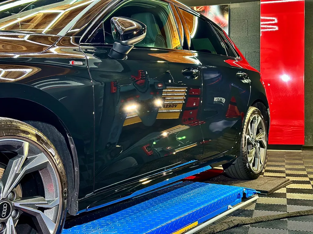 centre de DETAILING Lyon traitement céramique carosserie et jantes Audi A3