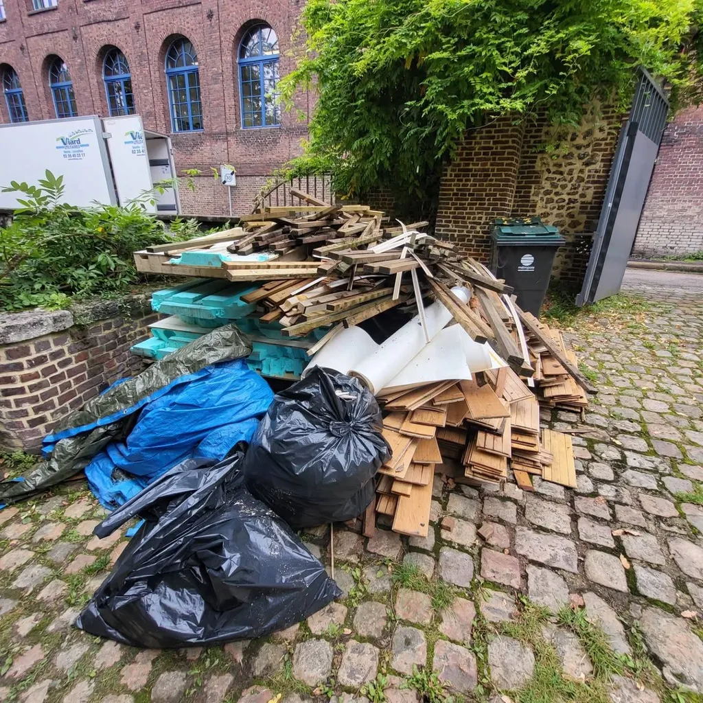 Débarras de palettes et déchets suite à déménagement LE HAVRE