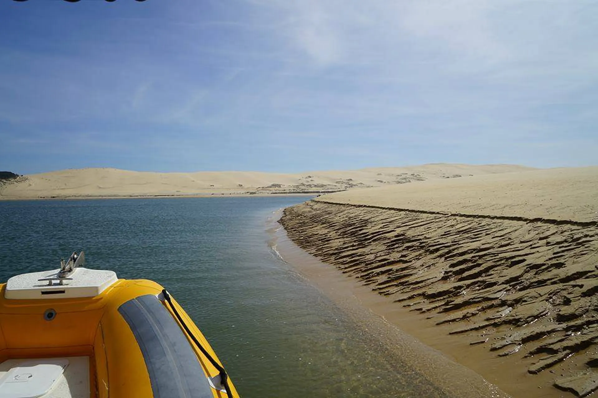 Bateau taxi sur le bassin d'Arcachon - EVJF 