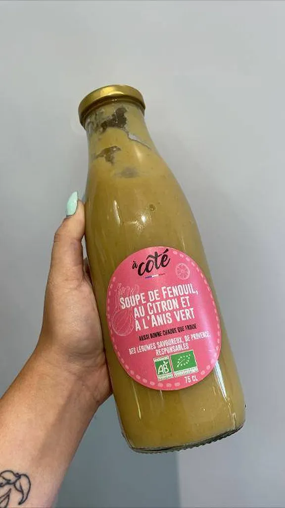 SOUPE de fenouil au citron et à l'anis vert 0.75LT