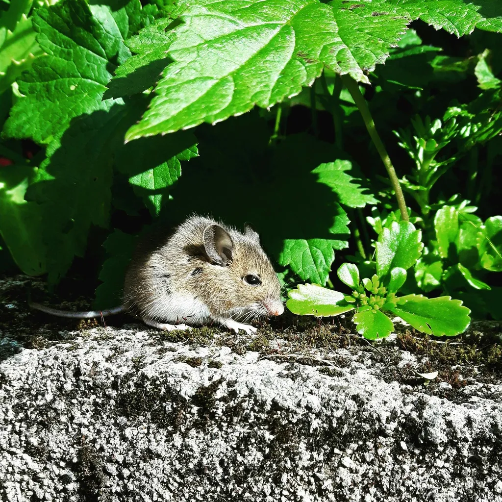 La souris qui observe un piège