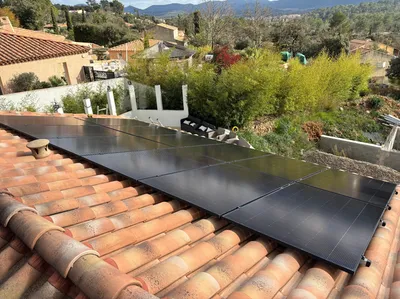 Installation photovoltaïque de 6 kWc en autoconsommation à Garéoult dans le Var