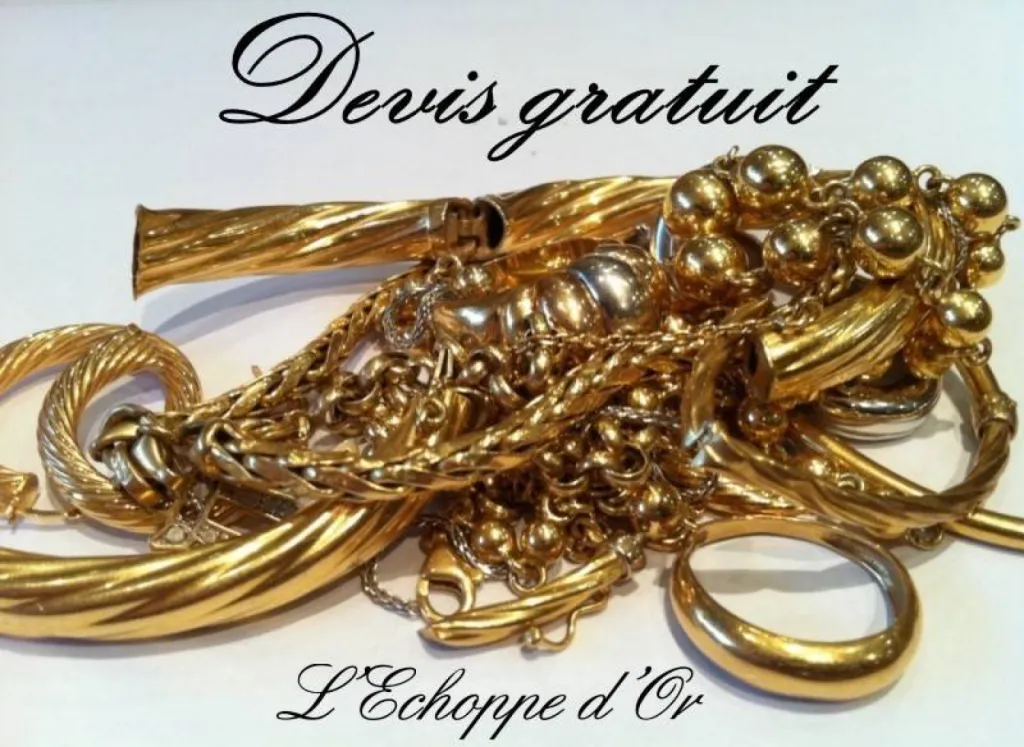Le devis de l'Echoppe d'or pour un rachat d'or est obligatoire