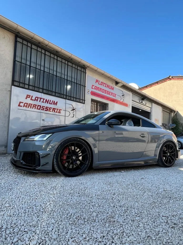 Audi TTRS – Transformation Carbone signée Platinum Carrosserie à Carnoux proche de la Ciotat et d'Aubagne