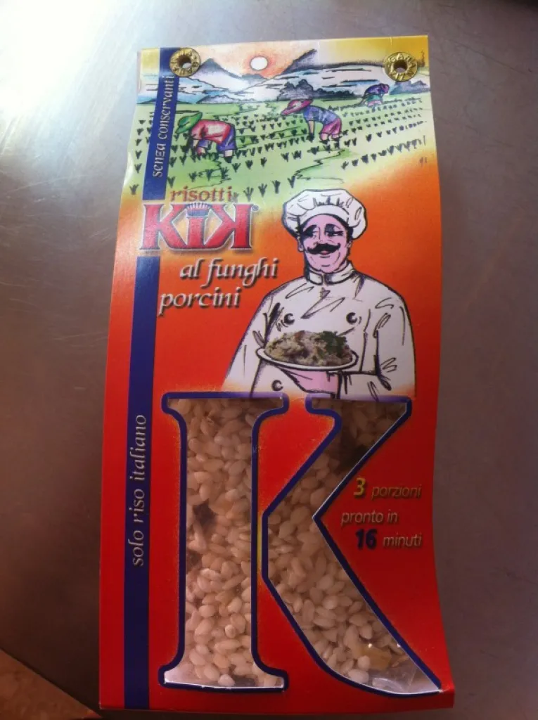 Risotti al funghi porcini ( risotto aux cèpes)