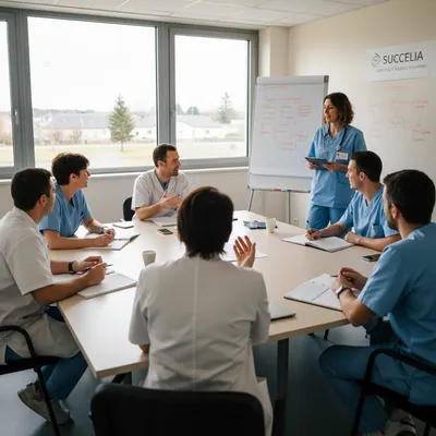 Coaching d’équipes soignantes en hôpitaux et cliniques privées à Challans, près de Saint-Jean-de-Monts (Vendée) et Nantes (Loire-Atlantique) – SUCCELIA