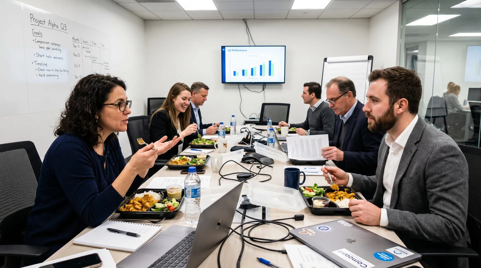 Traiteur pour plateaux-repas d'entreprise et réunions à Bernay