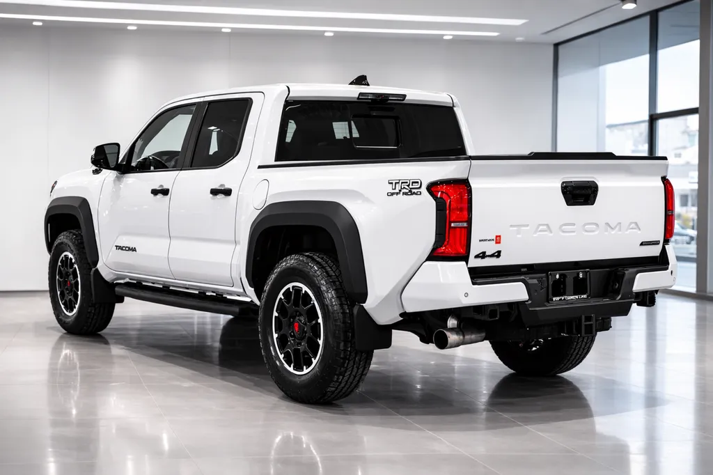 Toyota Tacoma TRD Off Road vue arrière 3-4 showroom