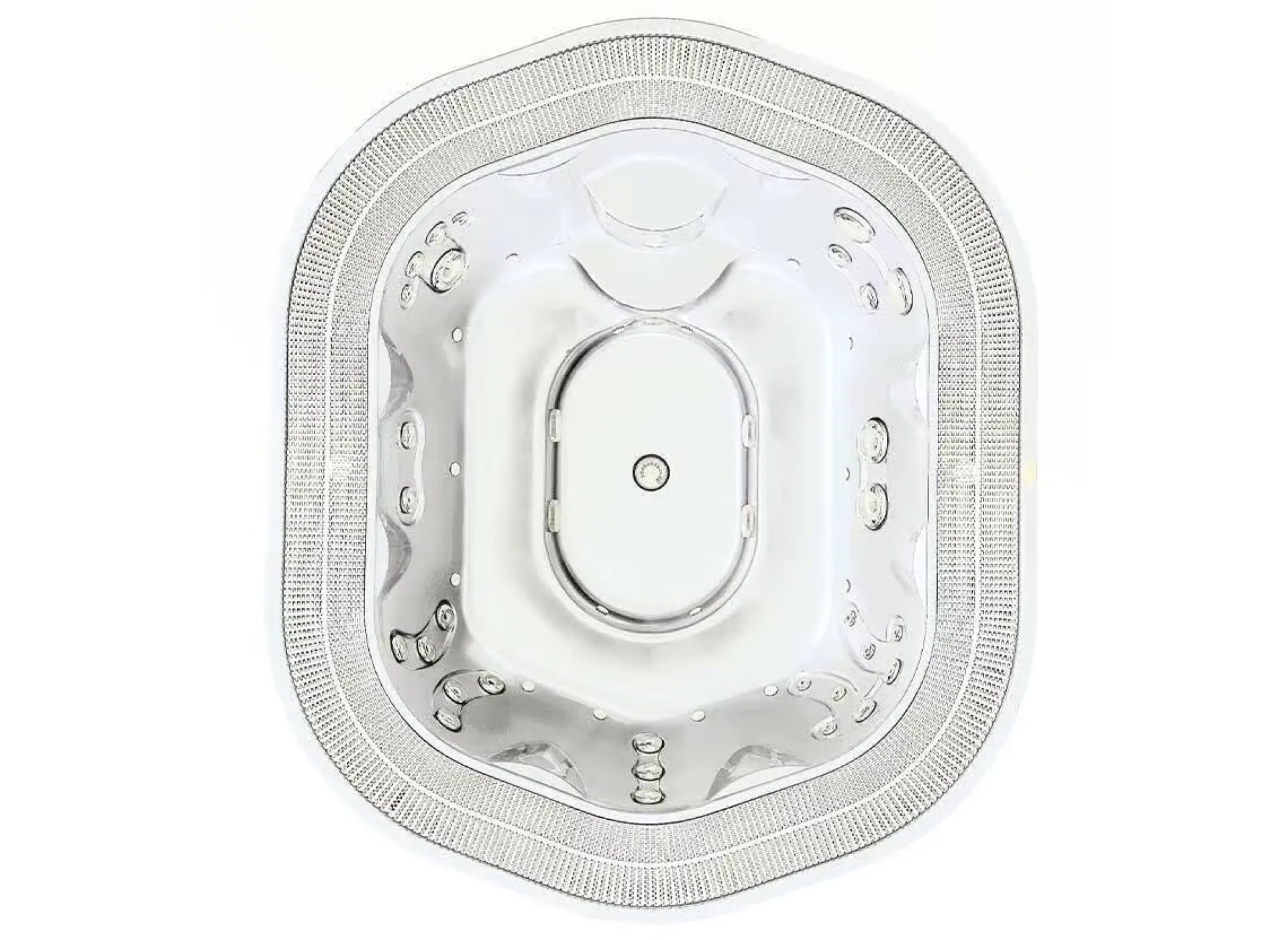 Spa 6-7 places Sienna Jacuzzi® : Spa à débordement haut de gamme pour les professionnels du bien-être