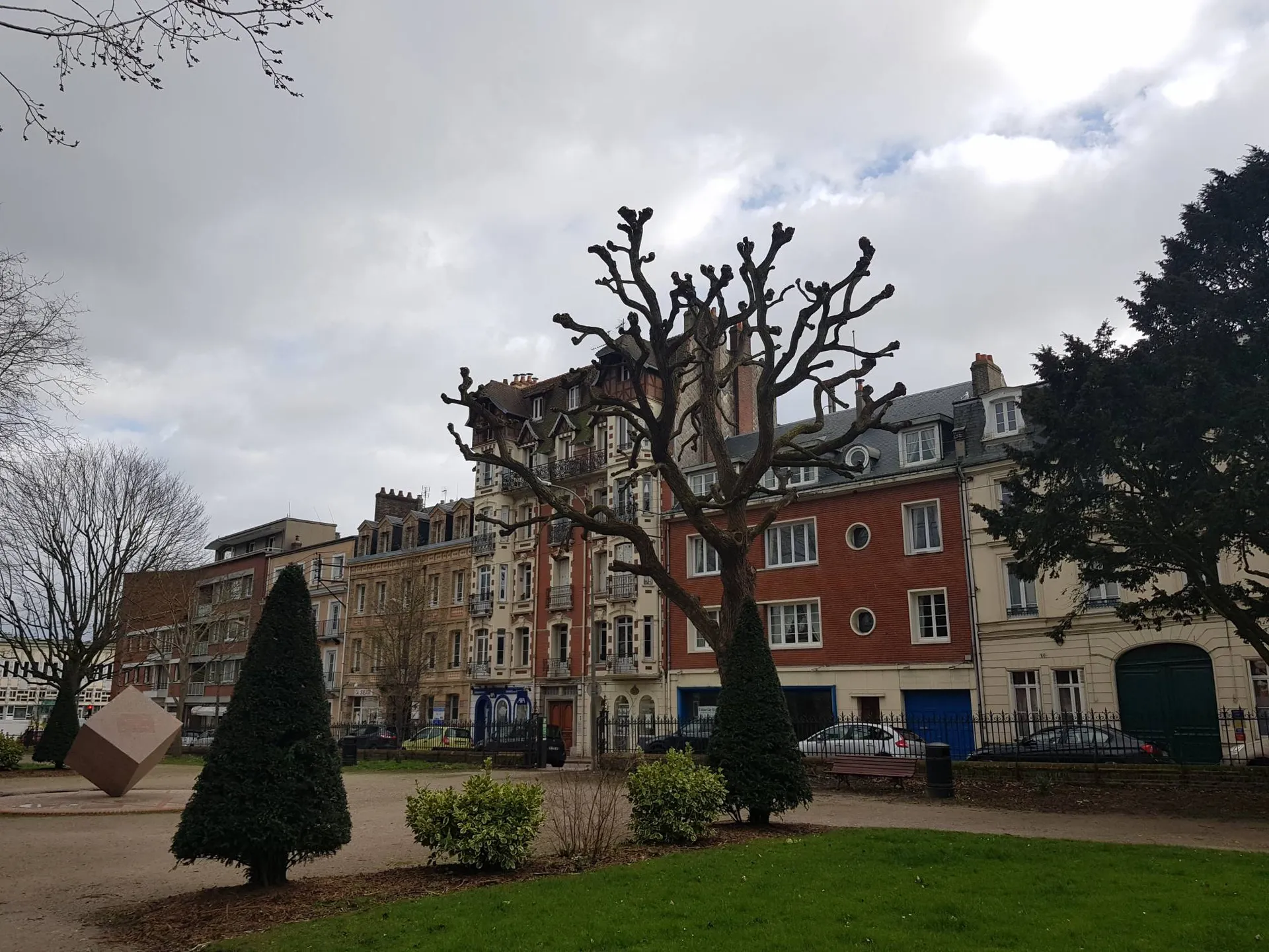 vend appart de caractère, ascenseur, centre Dieppe