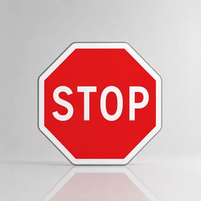 Panneau STOP AB4 – Arrêt Obligatoire pour une Sécurité Maximale aux Intersections