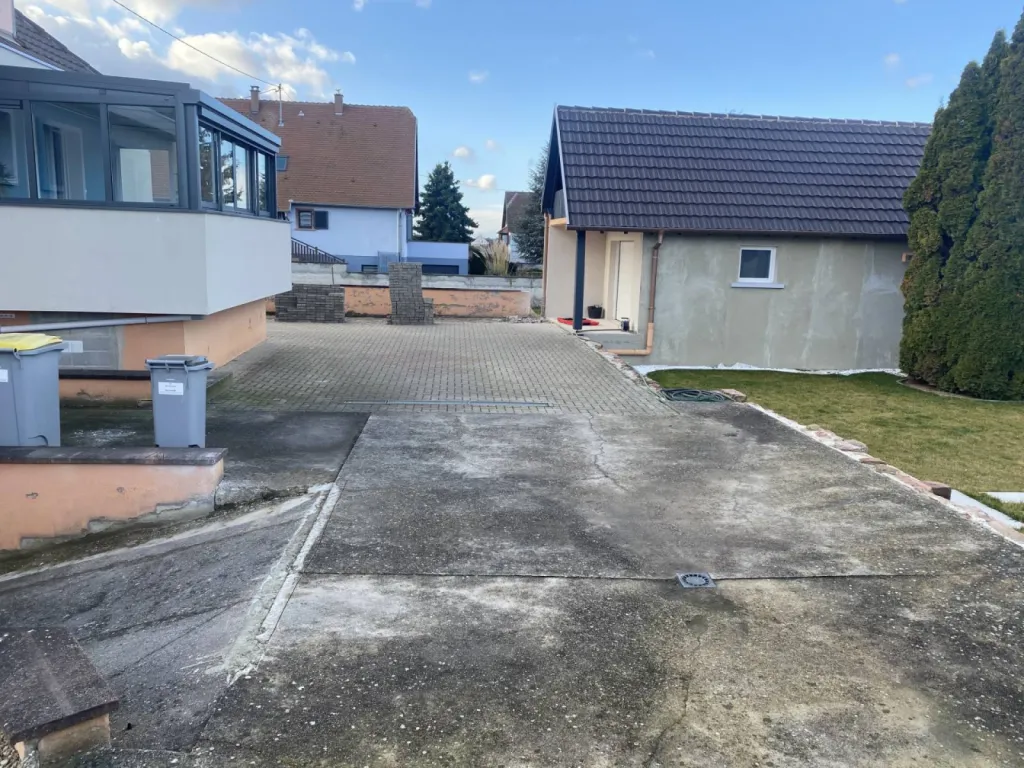 Comment faire une terrasse extérieure d'une maison à Strasbourg CLK  