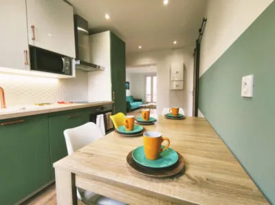 Rénovation d'un appartement à Aix en Provence de 70m2 avec cuisine ouverte
