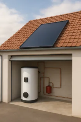 Installation d'un chauffage combiné Helio France dans le Var