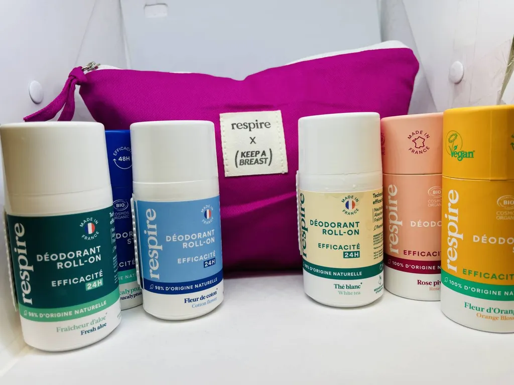 Déodorants RESPIRE en pharmacie