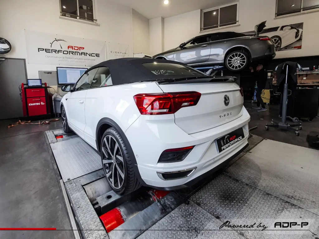 Reprogrammation moteur stage 1 + Ressort court Eibach VW T-roc 1.5 TSi 150 | ADP Performance