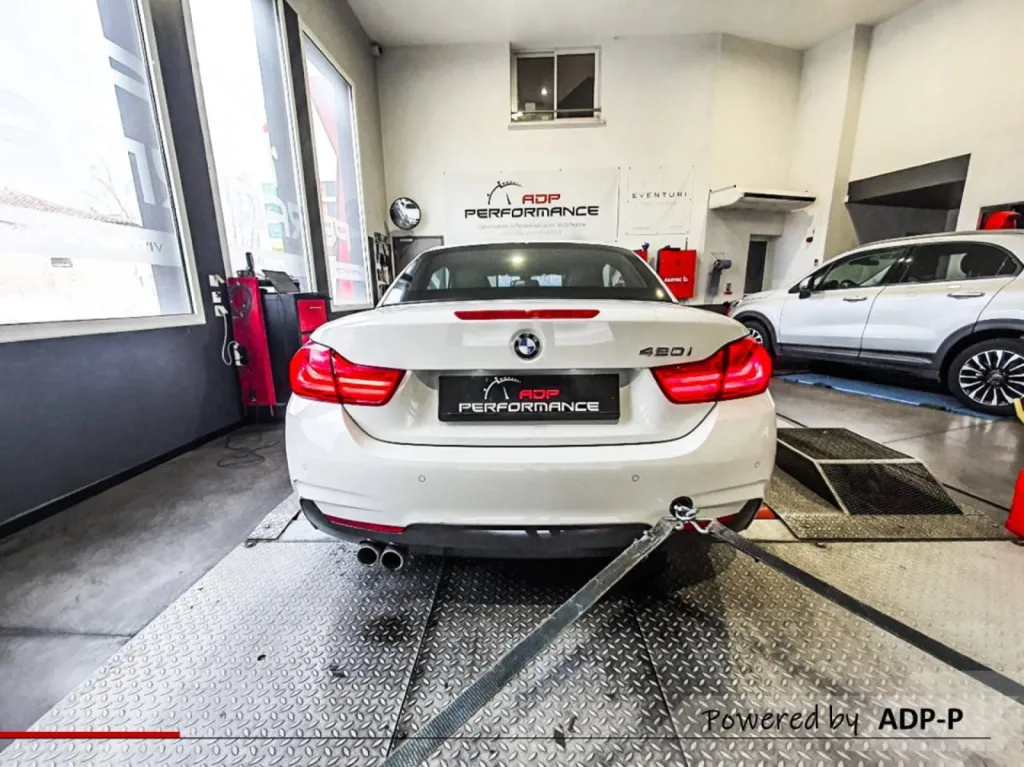 Conversion E85 éthanol et Stage 1 BMW Série 4 420i 2.0T 184cv - Reprogrammation moteur Aix en Provence
