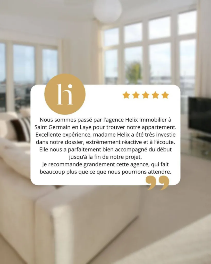 Helix immobilier Saint Germain en Laye