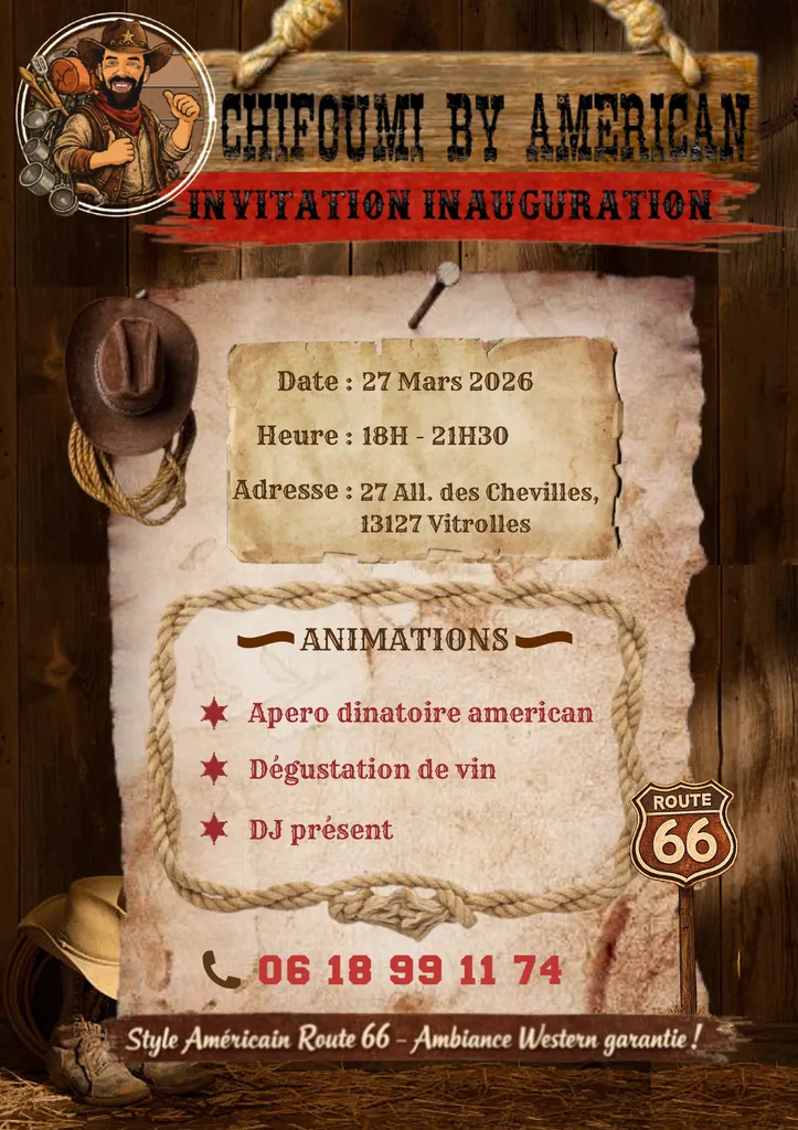 Soirée d'inauguration pour Chifoumi American Food : votre snack à Vitrolles