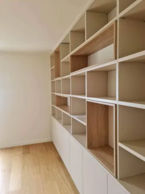 bibliothèque sur mesure à Blagnac