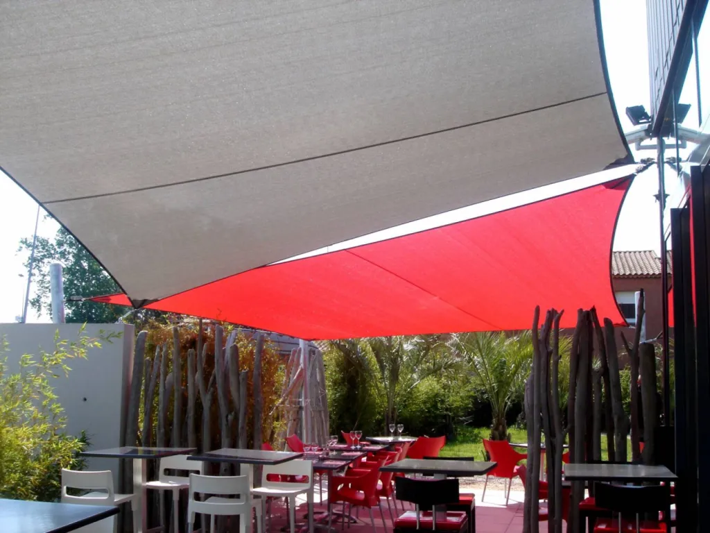 vente et pose de voile d'ombrage à aix en provence