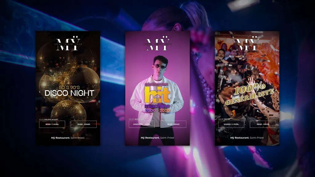 Line up du 16 au 18 avril