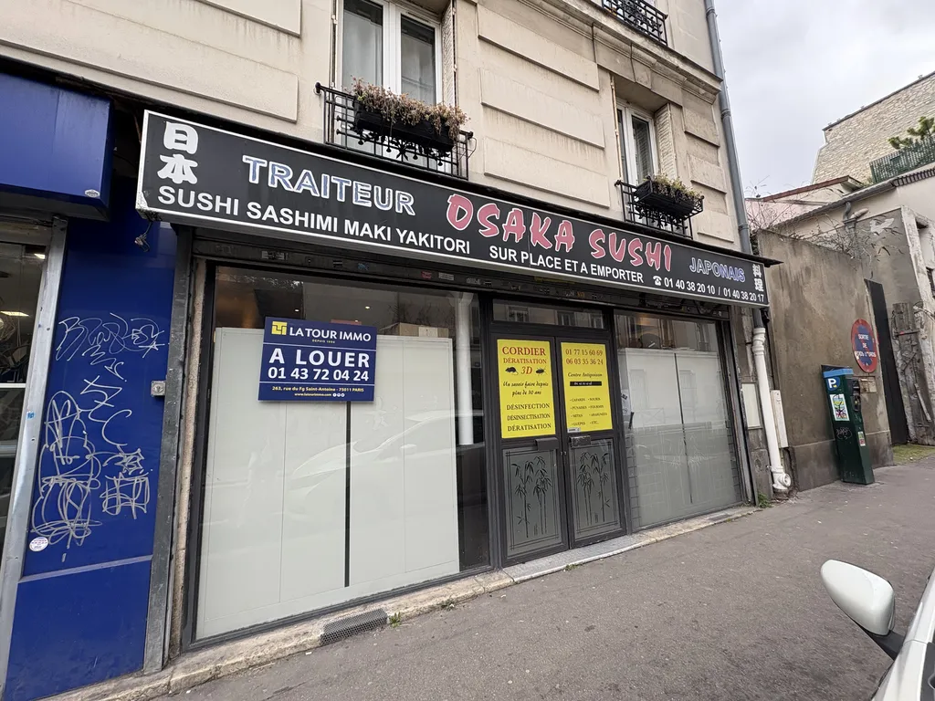 Location - Boutique 67 m², Corentin Cariou, Rue Rouvet 75019 PARIS