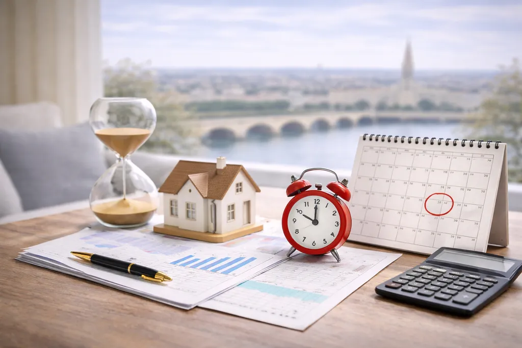 Combien de temps faut-il pour obtenir un prêt immobilier à Bordeaux ? Délais réels en 2026