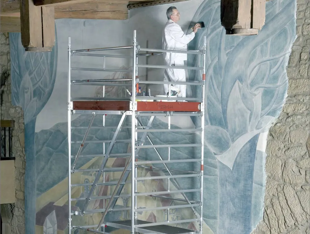 Echafaudage Layer Uni Escalier