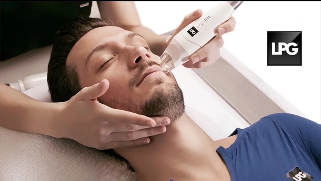 Soins visage homme lpg anti âge et anti tâches 