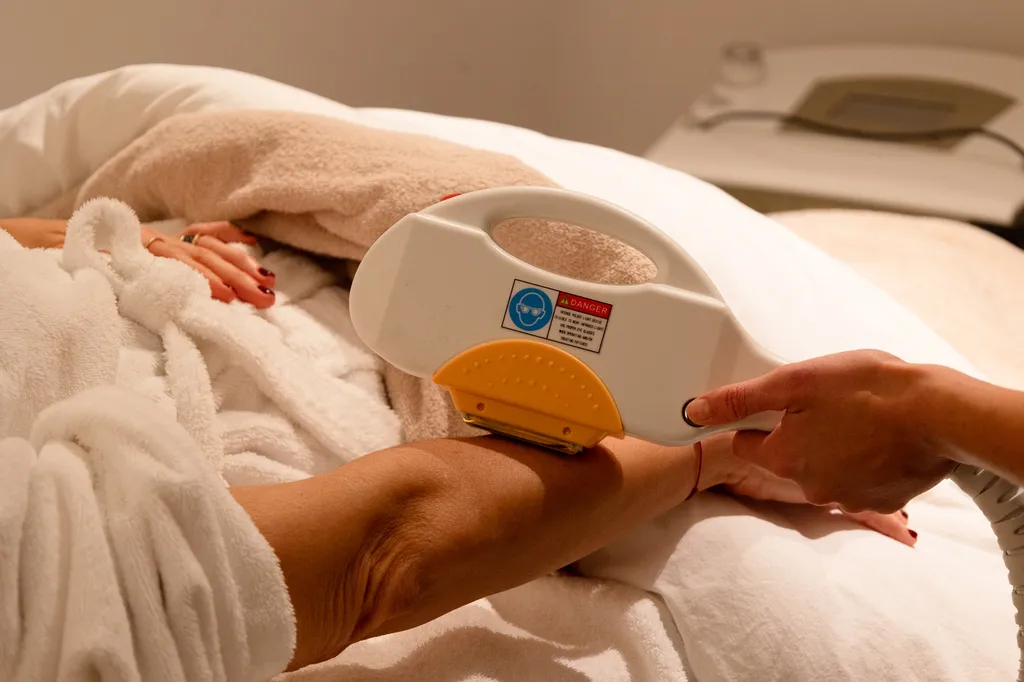 ÉPILATION DÉFINITIVE À LA LUMIERE PULSÉE