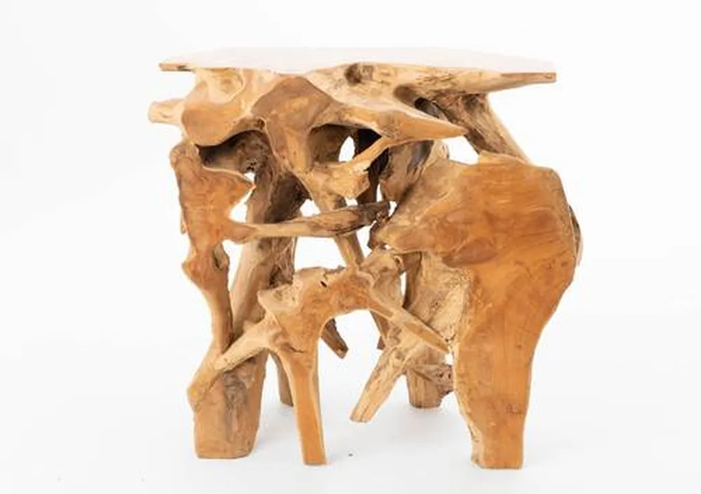 Vente d'une console en bois teck