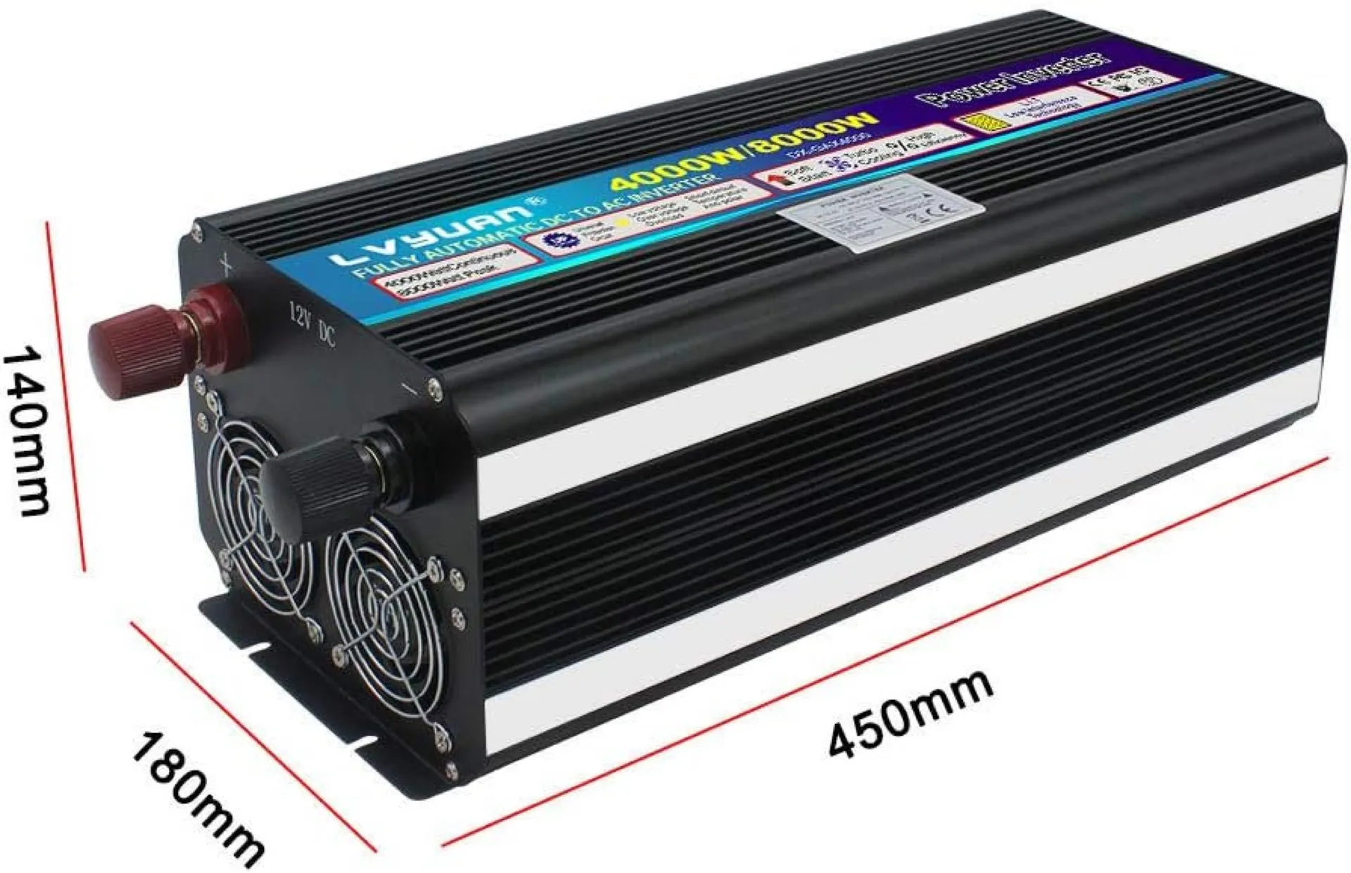 TRANSFO 12V 220 V HAUTE PUISSANCE