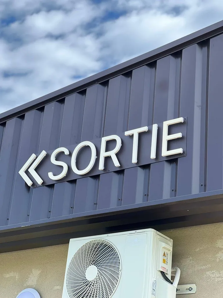 lettres découpées 