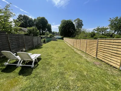 jardin avec accès à la Seine