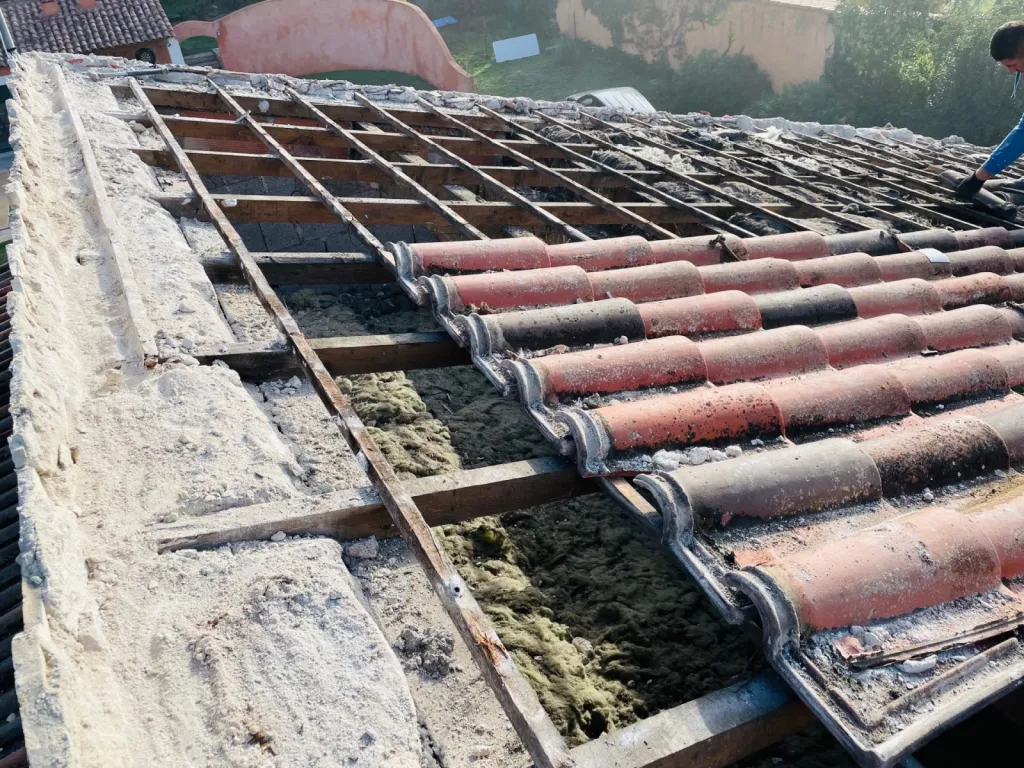 Réfection d’une toiture et isolation près de Bouc-Bel-Air.