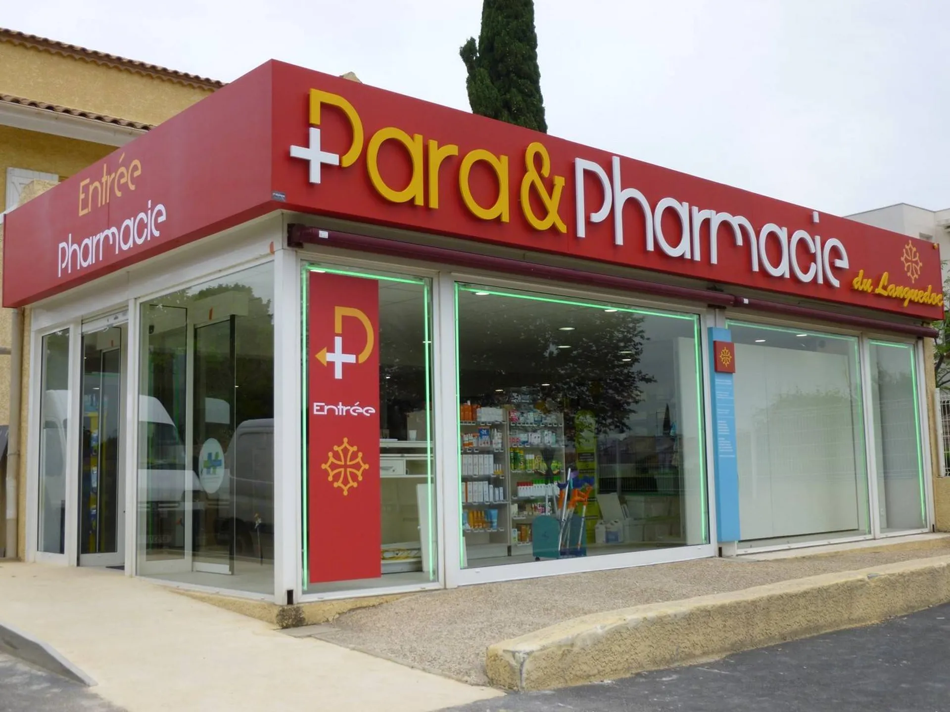 panneau publicitaire pharmacie béziers