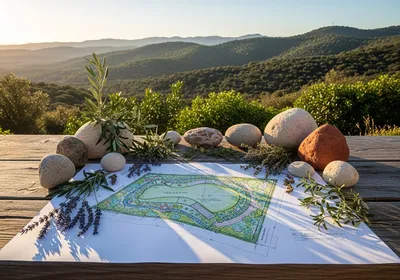 Conception de jardin sur mesure et plan d’aménagement paysager complet avec choix de végétaux à Draguignan