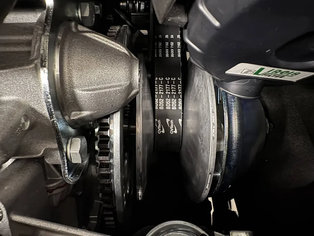 Controle couroie variateur